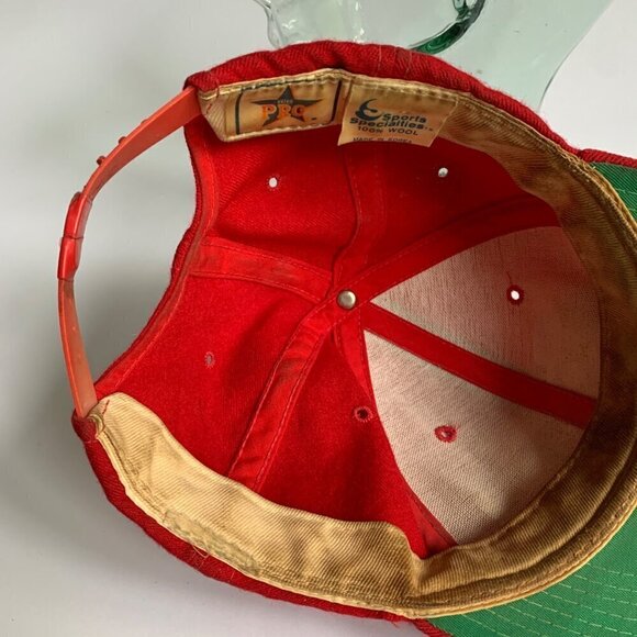 Vintage San Francisco 49ers Red Wool Hat The Pro Sport Specialties - Picture 7 of 8